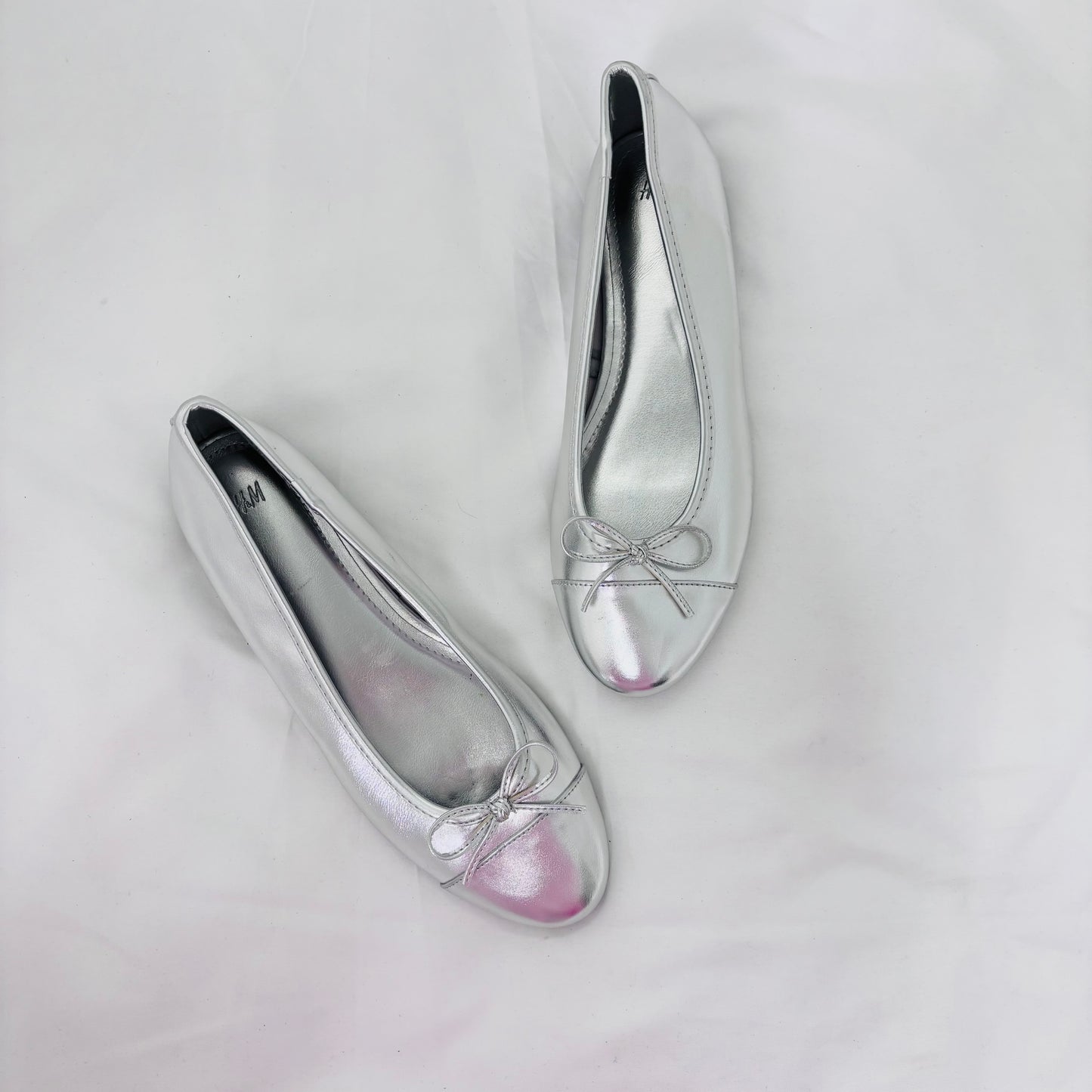 Ballerinas Plateado H&M