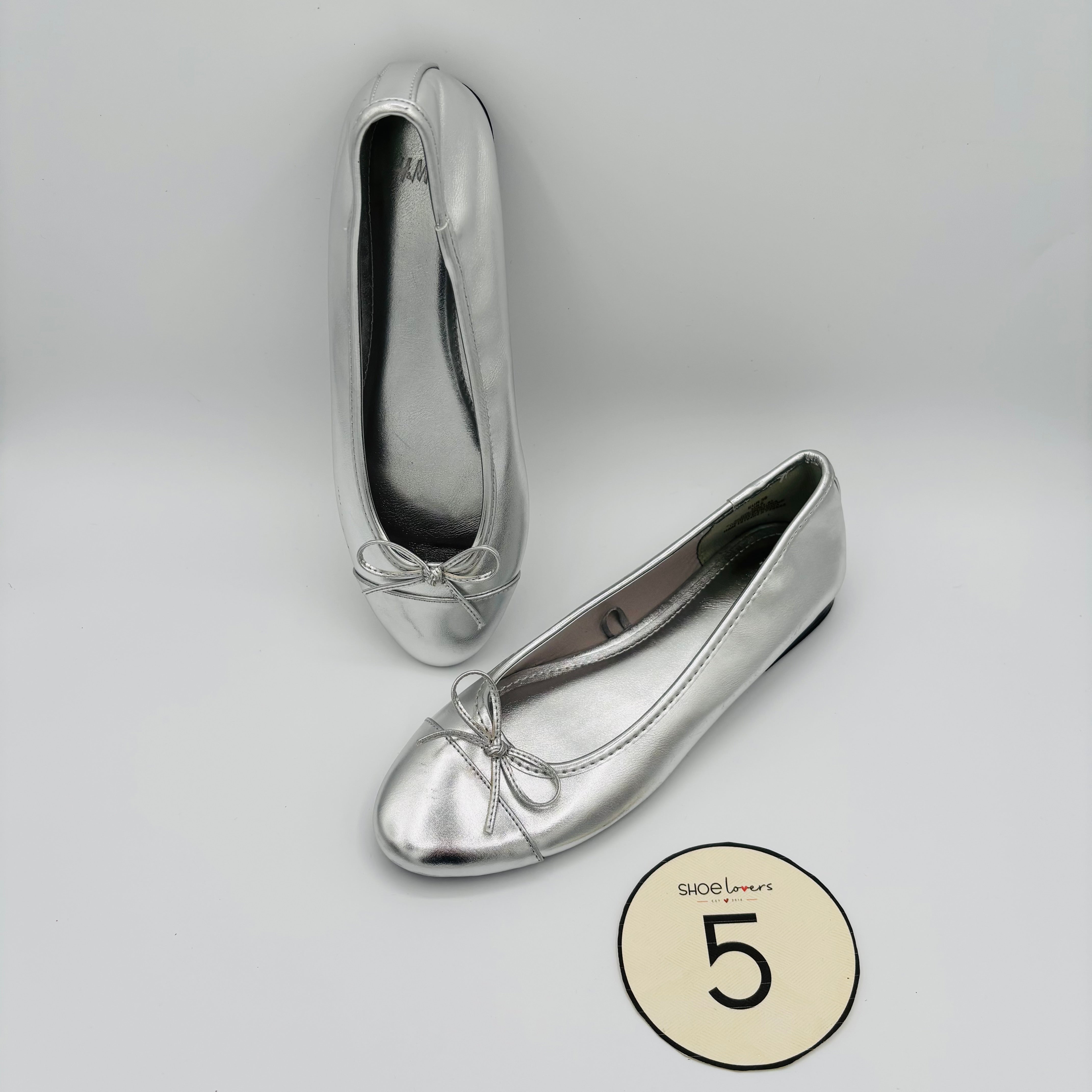 Ballerinas Plateado H&M